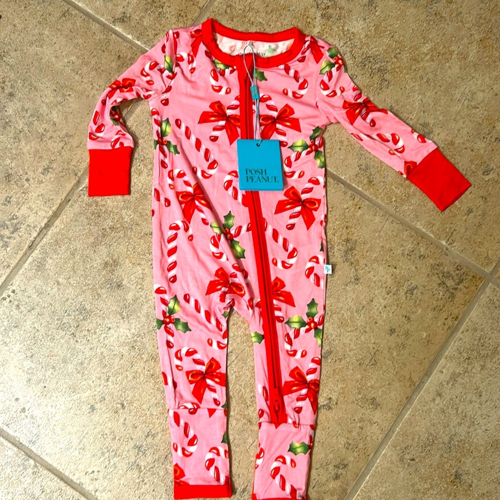 Posh peanut Christmas onesie